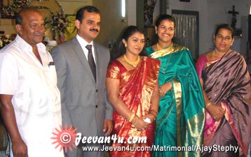 Ajay Stephy Engagement Photos